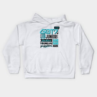 GOT7 Collage Kids Hoodie